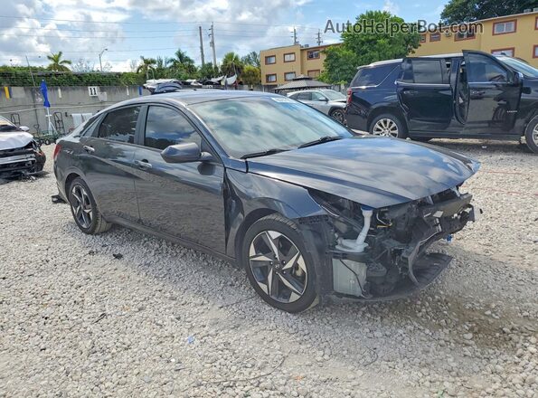 5NPLS4AG7PH118179 2023 HYUNDAI ELANTRA Black Przód prawy