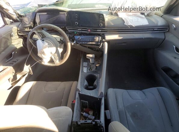 5NPLS4AG8NH079664 2022 HYUNDAI ELANTRA Silver Vista del salpicadero