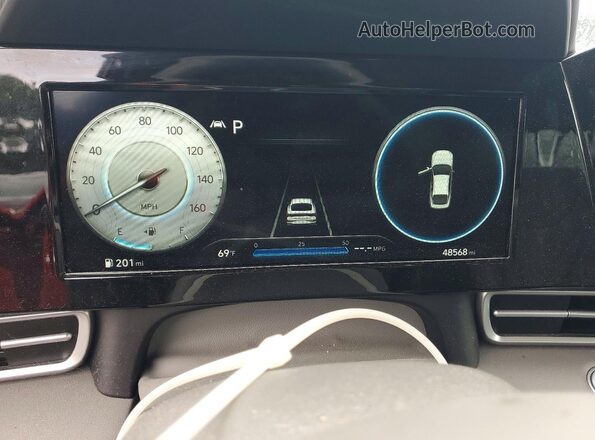 5NPLS4AG9MH007791 2021 HYUNDAI ELANTRA Red Вид щитка приладів