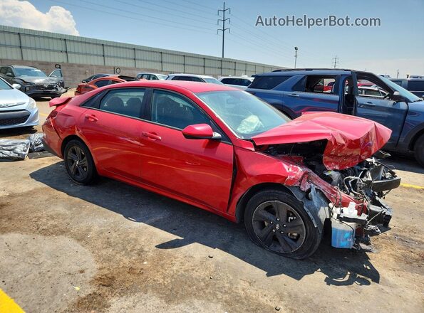 5NPLS4AG9MH041262 2021 HYUNDAI ELANTRA Red Front right