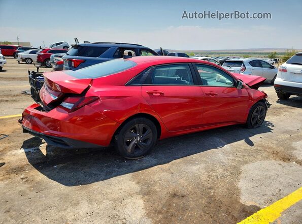 5NPLS4AG9MH041262 2021 HYUNDAI ELANTRA Red Rear right
