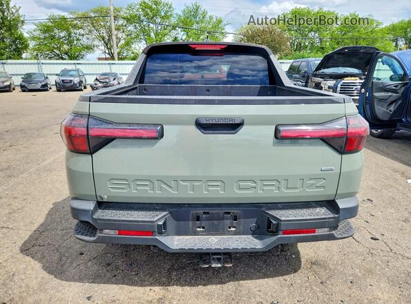 5NTJBDAE0NH028568 2022 HYUNDAI SANTA Green უკანა ხედი