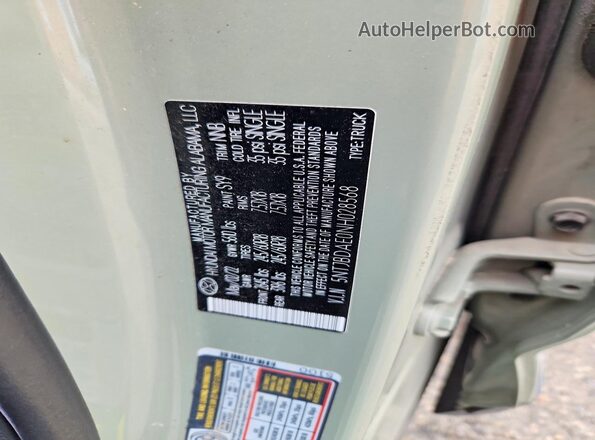 5NTJBDAE0NH028568 2022 HYUNDAI SANTA Green ძრავის განყოფილების ხედი