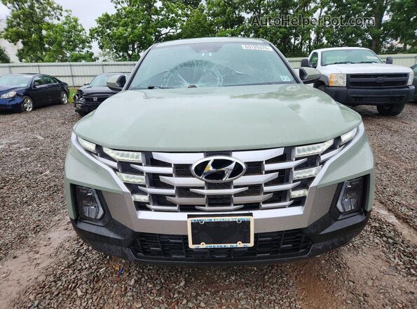 5NTJBDAE2RH080077 2024 HYUNDAI SANTA Green Front view