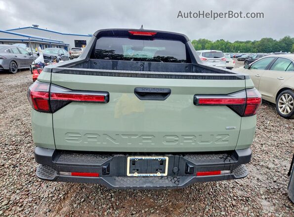 5NTJBDAE2RH080077 2024 HYUNDAI SANTA Green Rear view