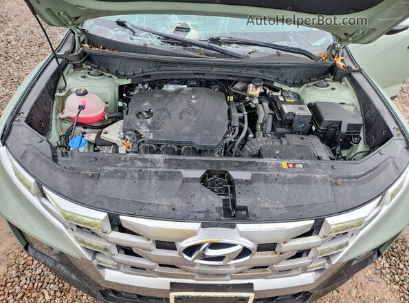 5NTJBDAE2RH080077 2024 HYUNDAI SANTA Green Rear interior view