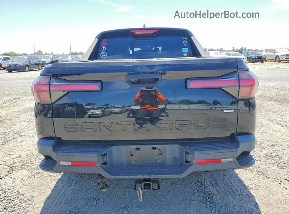 5NTJCDAE3NH012748 2022 HYUNDAI SANTA Black Հետևի տեսք