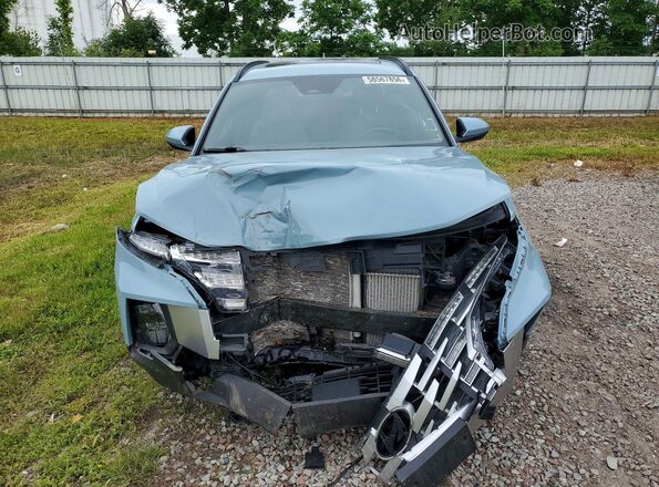 5NTJDDAF0PH049880 2023 HYUNDAI SANTA Blue Front view