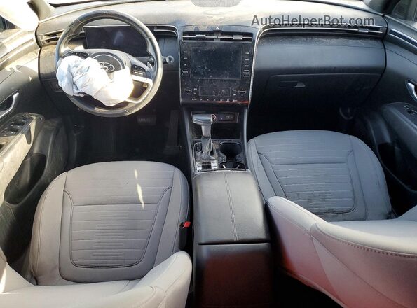 5NTJDDAF9NH027602 2022 HYUNDAI SANTA Gray წინა პანელის ხედი