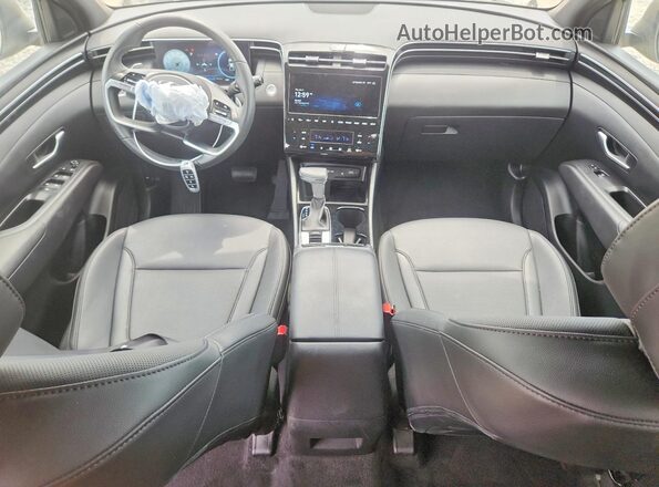 5NTJDDDF5RH106458 2024 HYUNDAI SANTA Желто-коричневый Вид панели приборов