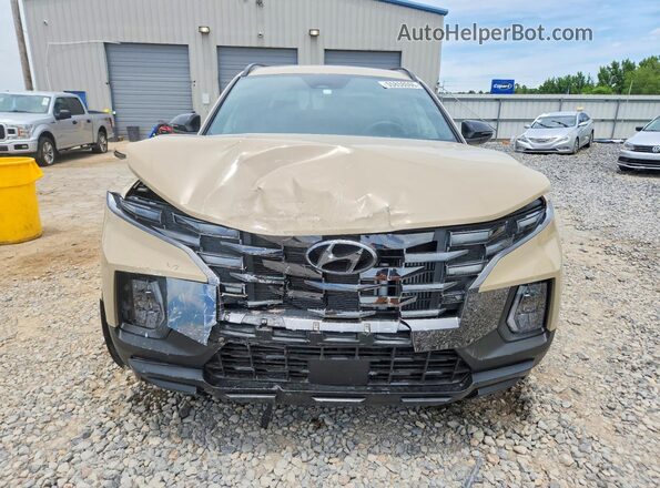 5NTJDDDF5RH106458 2024 HYUNDAI SANTA Желто-коричневый Вид спереди