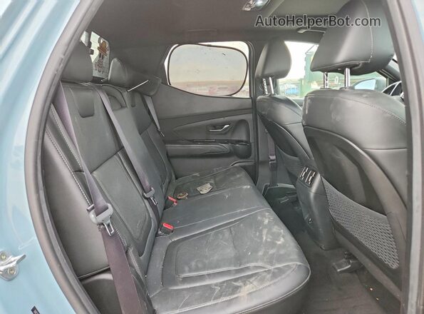 5NTJEDAF0PH045910 2023 HYUNDAI SANTA Gray უკანა სავარძლების ხედი