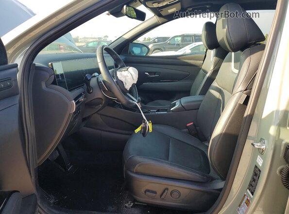 5NTJEDDF7SH126259 2025 HYUNDAI SANTA Green Widok wnętrza z przodu