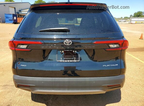 5TDAAAB50RS043571 2024 TOYOTA GRAND Black Հետևի տեսք