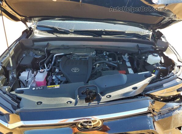 5TDAAAB50RS043571 2024 TOYOTA GRAND Black Շարժիչի բաժամունքի տեսք