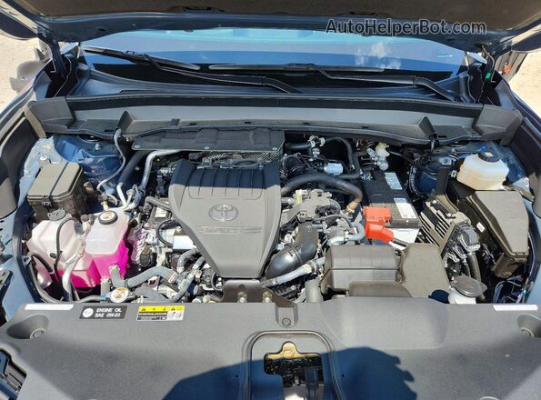 5TDAAAB56TS136876 2026 TOYOTA GRAND Blue ძრავის განყოფილების ხედი