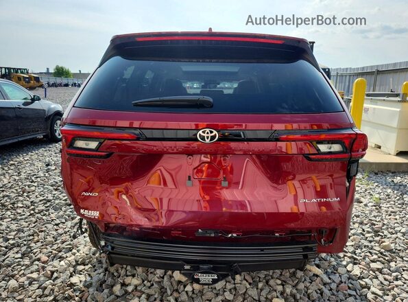 5TDAAAB58TS113678 2026 TOYOTA GRAND Red Widok z tyłu