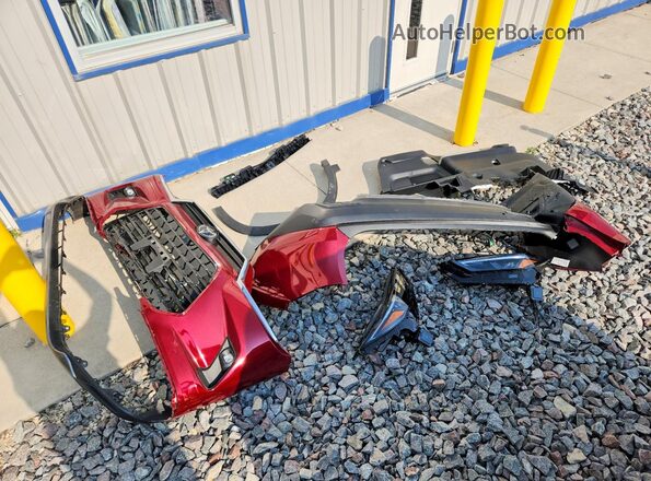 5TDAAAB58TS113678 2026 TOYOTA GRAND Red Widok naklejki z numerem VIN