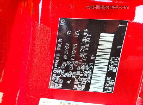 5TDAAAB58TS113678 2026 TOYOTA GRAND Red Widok wnętrza 360 stopni