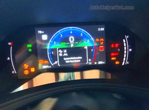 5TDAAAB58TS128777 2026 TOYOTA GRAND Charcoal ხელსაწყოთა პანელის ხედი