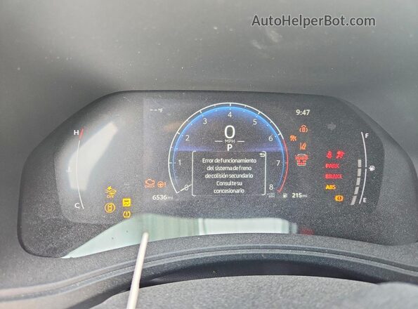 5TDAAAB59TS129291 2026 TOYOTA GRAND Silver Вид щитка приладів