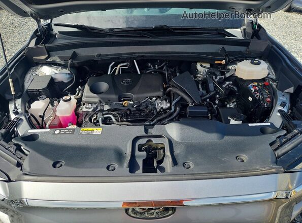 5TDABAA55RS001069 2024 TOYOTA GRAND Silver Widok komory silnika
