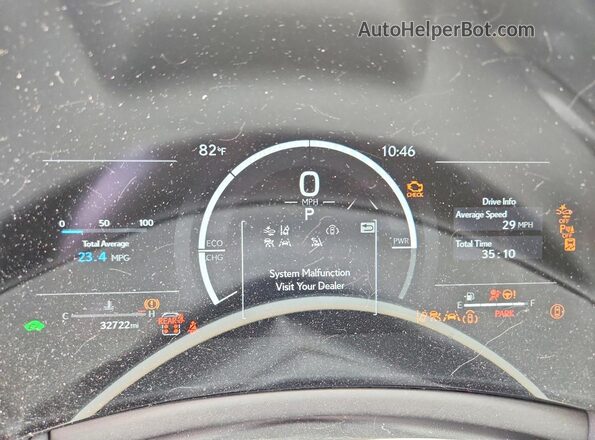 5TDABAB61RS003070 2024 LEXUS TX White Вид щитка приладів