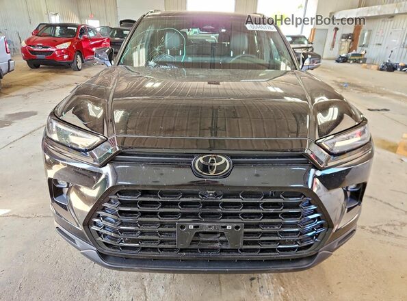 5TDACAB50SS057258 2025 TOYOTA GRAND Black Widok z przodu