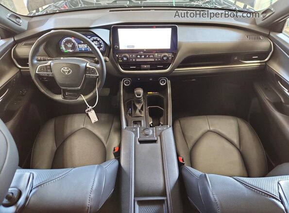 5TDACAB50SS057258 2025 TOYOTA GRAND Black Widok deski rozdzielczej