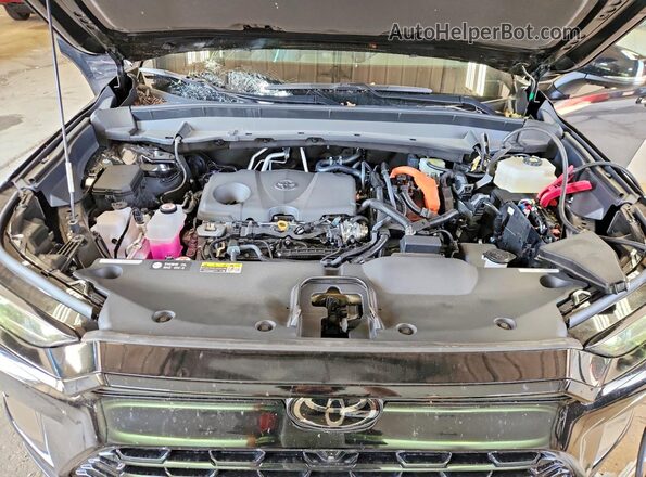 5TDACAB50SS057258 2025 TOYOTA GRAND Black Widok komory silnika