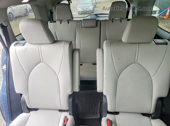 5TDACAB54SS055092 2025 TOYOTA GRAND Blue Vista de los asientos traseros