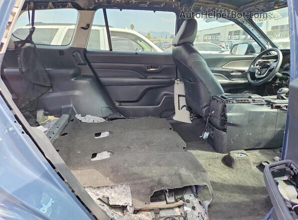 5TDACAB55RS026856 2024 TOYOTA GRAND Синий Вид задней части салона