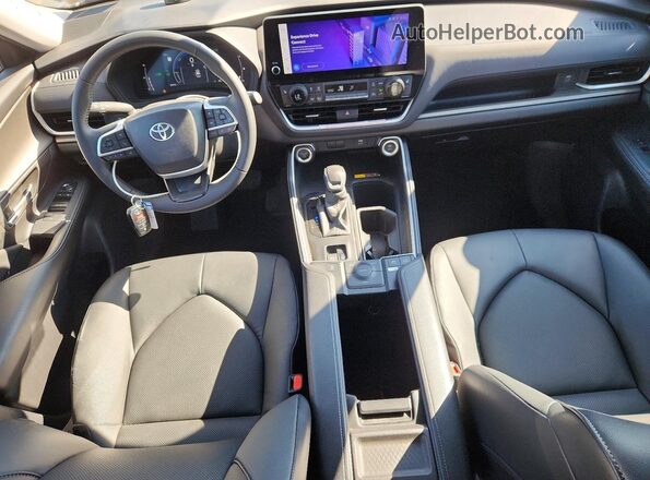 5TDACAB55SS048068 2025 TOYOTA GRAND Blue Dashboard view