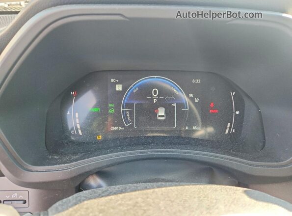 5TDACAB55SS048068 2025 TOYOTA GRAND Blue Instrument cluster view
