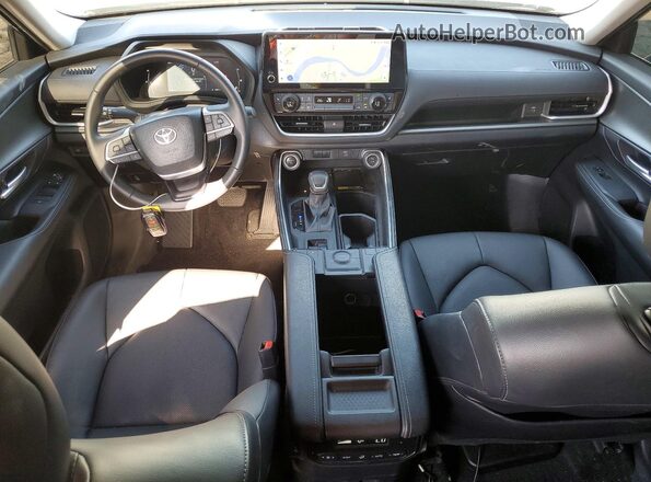 5TDACAB57RS012330 2024 TOYOTA GRAND Gray Вид панелі приладів