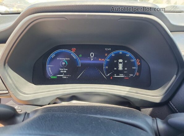 5TDACAB58TS081437 2026 TOYOTA GRAND Gray Instrument cluster view