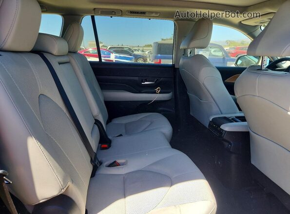 5TDACAB58TS081437 2026 TOYOTA GRAND Gray Rear interior view