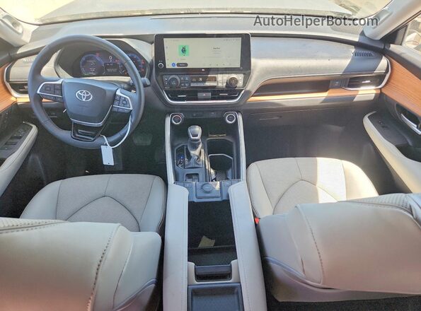 5TDACAB58TS081437 2026 TOYOTA GRAND Gray Dashboard view