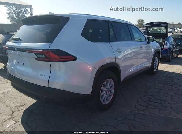 5TDACAB59TS102330 2026 TOYOTA GRAND HIGHLANDER HYBRID White Задня права чверть