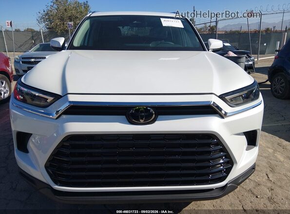 5TDACAB59TS102330 2026 TOYOTA GRAND HIGHLANDER HYBRID White Вид спереду