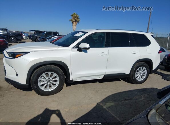 5TDACAB59TS102330 2026 TOYOTA GRAND HIGHLANDER HYBRID White Панорамний вид салону 360°