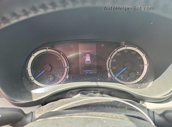5TDBBRCH0MS021751 2021 TOYOTA HIGHLANDER Серый Вид щитка приборов