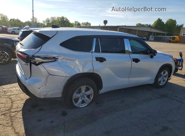 5TDBBRCH7PS106753 2023 TOYOTA HIGHLANDER White Հետևի աջ