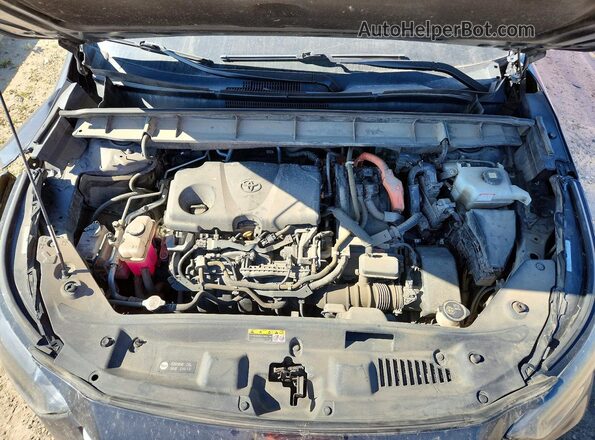 5TDBBRCHXLS011906 2020 TOYOTA HIGHLANDER Gray Widok komory silnika