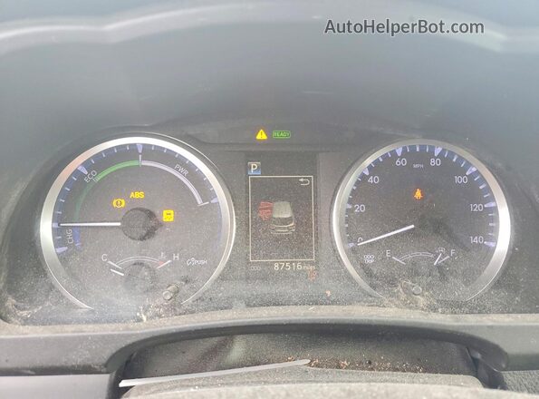 5TDBGRFH4JS042935 2018 TOYOTA HIGHLANDER Blue ხელსაწყოთა პანელის ხედი