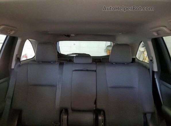 5TDBKRFH0GS300861 2016 TOYOTA HIGHLANDER Black Rear seats view