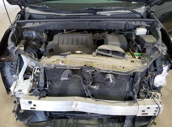 5TDBKRFH0GS300861 2016 TOYOTA HIGHLANDER Black Engine compartment view