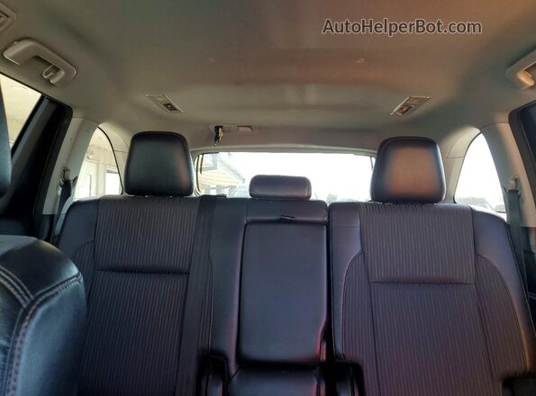 5TDBKRFH4GS324757 2016 TOYOTA HIGHLANDER Gray უკანა სავარძლების ხედი