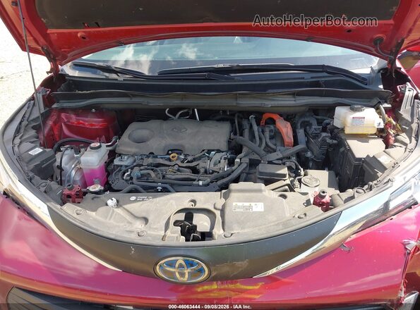 5TDBSKFC8MS020502 2021 TOYOTA SIENNA Темно-бордовый Вид сзади