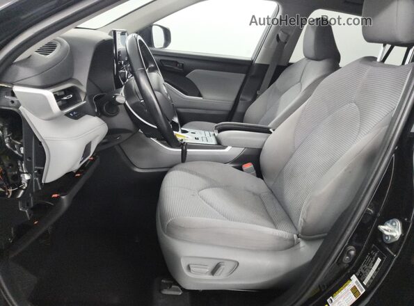 5TDBZRBH8MS525591 2021 TOYOTA HIGHLANDER Black 